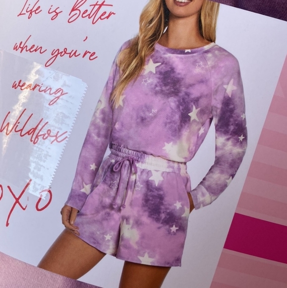 LAST ONE Wildfox Relaxed Stars Lounge Set - Picture 5 of 11